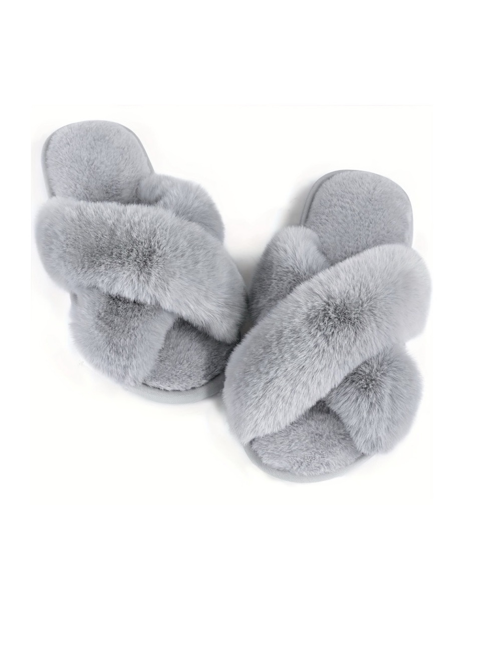 NICOLE MILLER fuzzy slippers